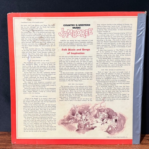 1963 Country & Western Music Jamboree Vinyl Records (3 REcords) - Picture 9 of 9